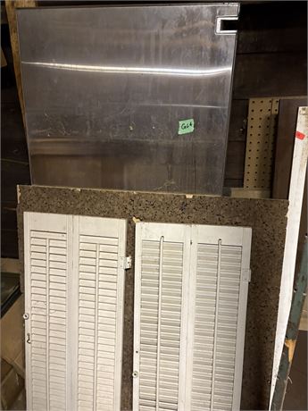 Shutters, Building Materials, LOCATED UPSTAIRS GARAGE