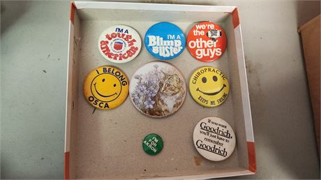 Lot Of Collectible Buttons