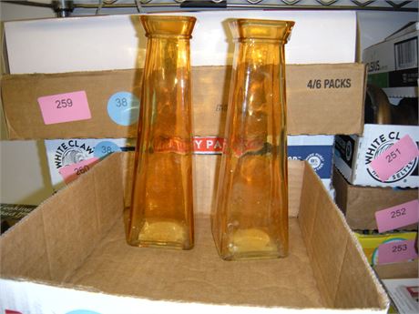 2 Flower Vases