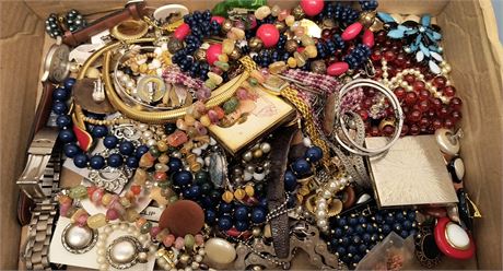 Flat Of Misc. Jewelry