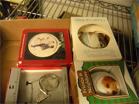 Lot Of Christmas Ornaments
