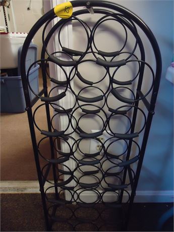 Large Metal Wine Rack