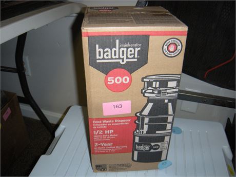 Badger 500 Insinkerator 1/2 HP Food Waste Disposer