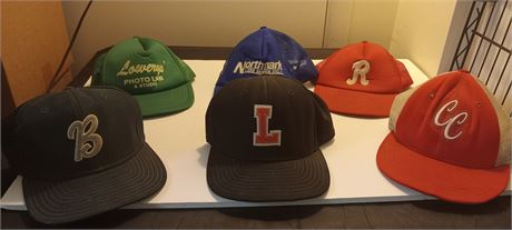 Lot Of Baseball Hats