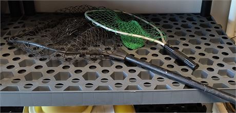 2 Fishing Nets With Handles