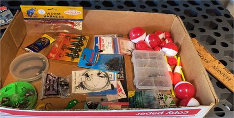 Lot Of Various Fishing Tackle