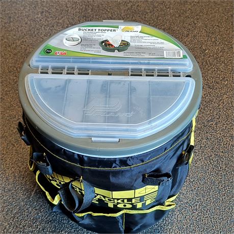 High-Tech Tackle Tote & Bucket Topper & Hush Bubbles Air Pump & Misc.