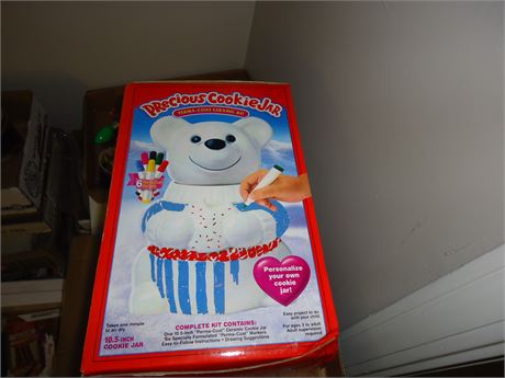 Precious Cookie Jar. Customize Your Own Cookie Jar