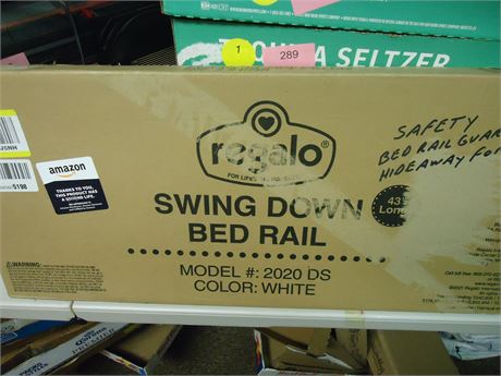 Regalo Safety Bed Rail Guard Hideaway For Kids