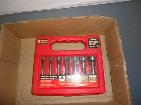 7 Piece Forstner Bit Set