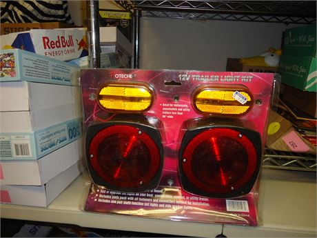 Hoteche 12 Volt Trailer Light Kit