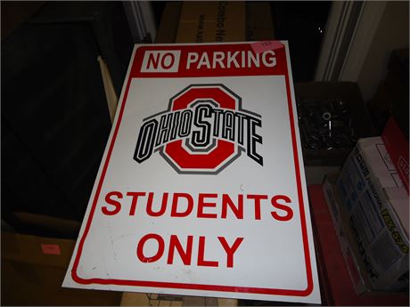 Ohio State Metal Sign