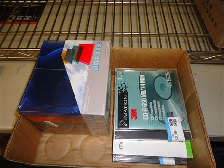 CD Cases & CD's
