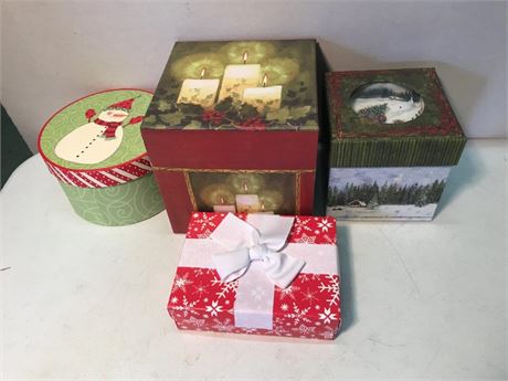 Christmas Box Decor