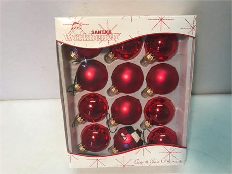 Santa's Workbench Ornaments