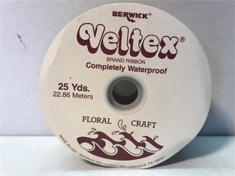 Veltex 25 Yds. Floral Craft Ribbon
