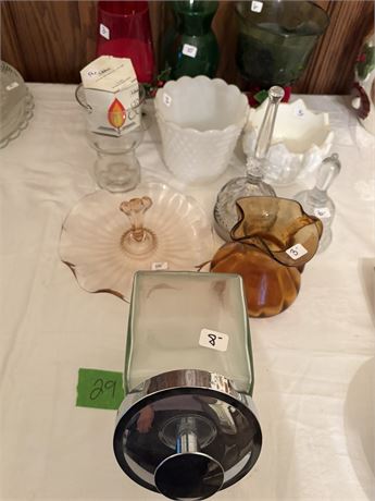 Glassware, Canister, Vases