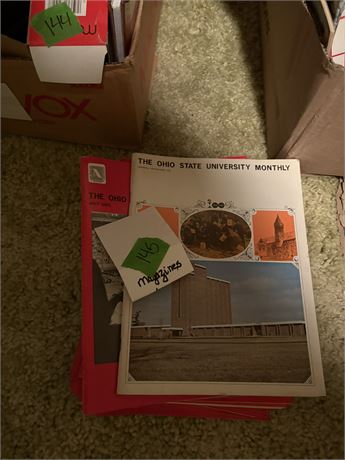 Vintage The Ohio State University Monthly Magazines