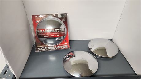 Roadmaster Rear Hub Cap & 2 Misc. Hub Caps