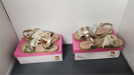 2 Maria Alejandra Girls Shoes. One Is Size One & One Is Size 3