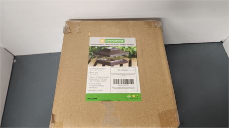 Green Lighting LED Solar Post Cover
