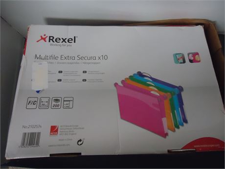 Rexel Multifile Extra Secura x10