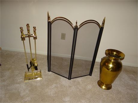 Brass Fireplace Items