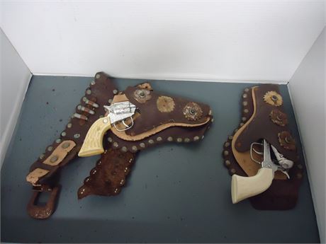 Vintage Gene Autry  Cap Guns & Holsters