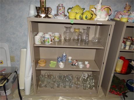 Shelf and contents