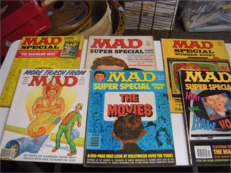 Lot Of Mad Magazines