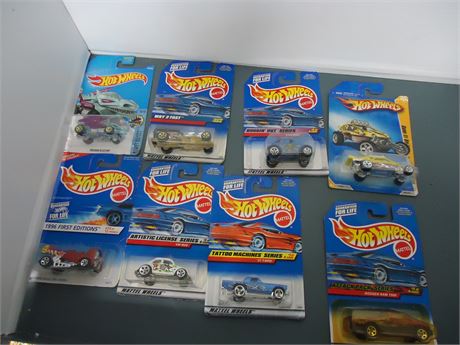 Lot Of Hot Wheels