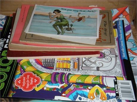 Adult Coloring Books & Misc.