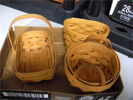 Lot Of Longaberger Baskets