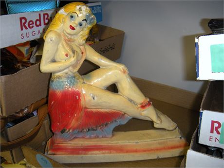 Hawaiian Lady Statue & Misc.