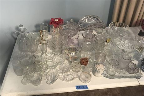 Various Glassware (Arcoroc, Lenox & Misc.)