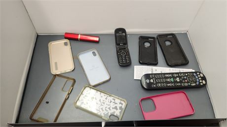 Various Phone Cases & Misc.