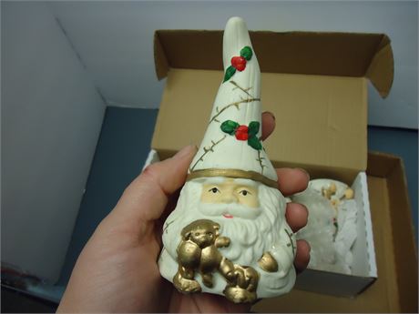 Vintage Santa Christmas Bells