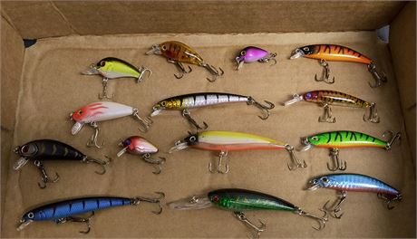 Lot Of Fishing Lures