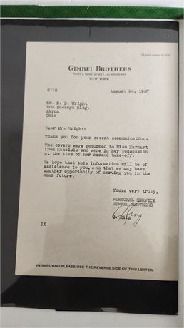 Amelia earhart