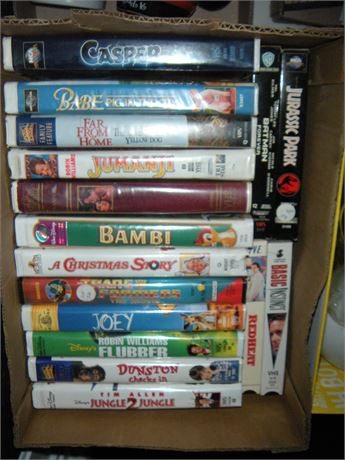 Lot Of VHS Tapes