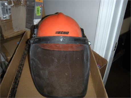 Echo Hard Hat & Face Shield & Misc.