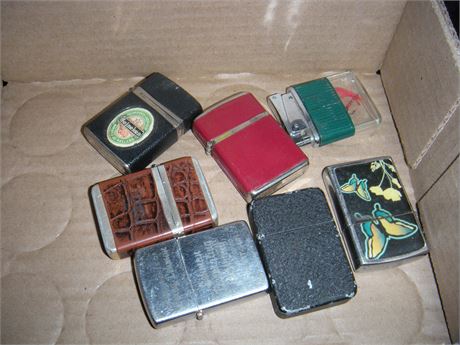 Lot Of Collectible Lighters