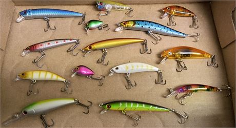 Lot Of Fishing Lures