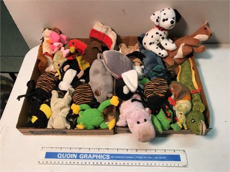 (RESALE) 2 Flats of Ty Babies No Tags