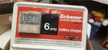 Schauer 6 & 12 Volt Battery Charger