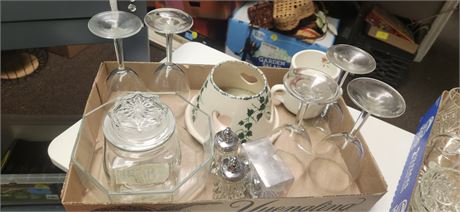 Stemware & Salt & Pepper Shakers & Misc.