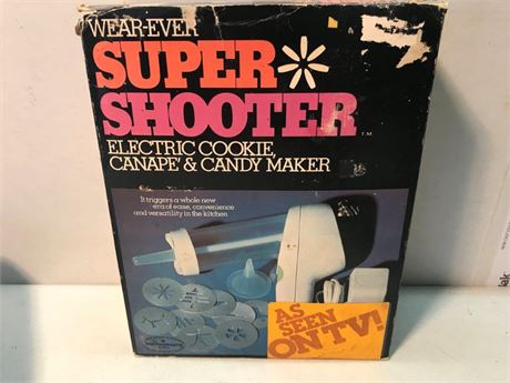 Super Shooter Electric Cookie Canape & Candy Maker