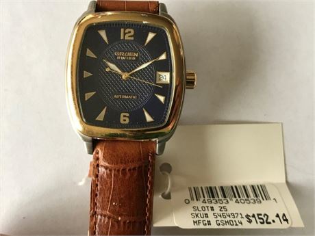 Gruen Swiss Automatic 25 Jewels Watch