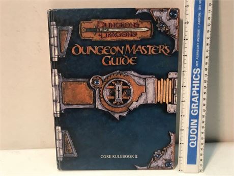 First Printing Sept 2000Dungeons & Dragons Dungeon Master's Guid Core RulebookII