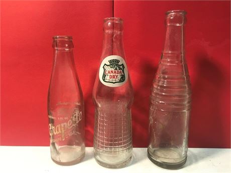 Vintage Glass Bottles